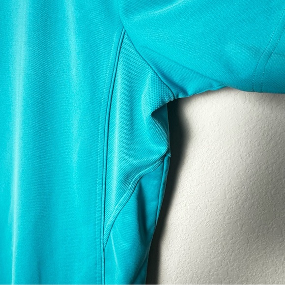 FILA Teal Golf Polo Sport Shirt, Short Sleeve, Polyester Mens, Athletic Fit, XXL - Picture 5 of 9